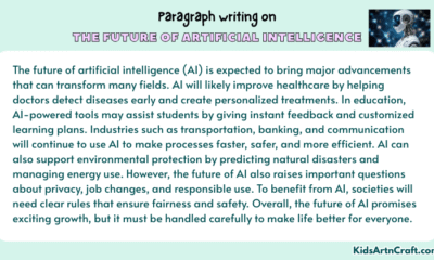Paragraph on The Future of Artificial Intelligence