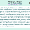 Paragraph on Honesty