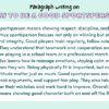 Paragraph on How to be a Good Sportsperson