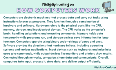 Paragraph on How Computers Work