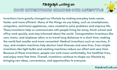 Paragraph On How Inventions Change Our Lifestyle
