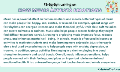 Paragraph on How Music Affects Emotions