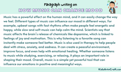 Paragraph on How Music Can Change Mood