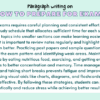 Paragraph on How to Prepare for Exams
