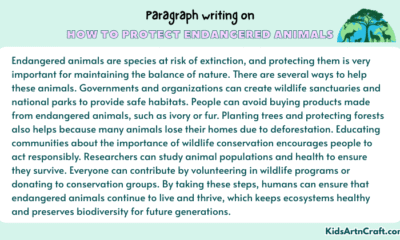 Paragraph on How to Protect Endangered Animals