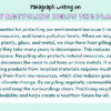 Paragraph on How Recycling Helps the Planet