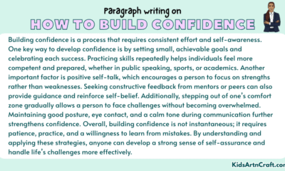 Paragraph on How to Build Confidence