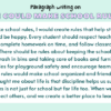 Paragraph on If I Could Make School Rules