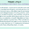 Paragraph on If I Could Protect All Animals
