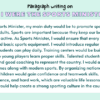 Paragraph on If I Were the Sports Minister