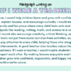 Paragraph on If I Were a Teacher