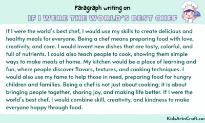 Paragraph on If I Were the World’s Best Chef