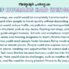 Paragraph on If Humans Had Wings