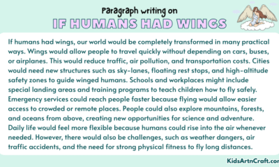 Paragraph on If Humans Had Wings