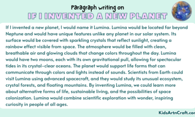 Paragraph on If I Invented a New Planet