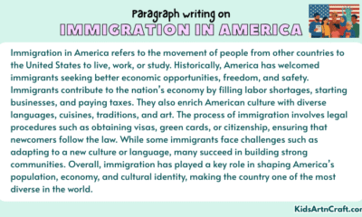 Paragraph on Immigration in America