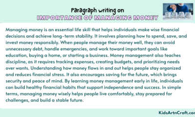 Paragraph on Importance of Managing Money