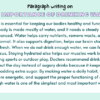 Paragraph on The Importance Of Drinking Water