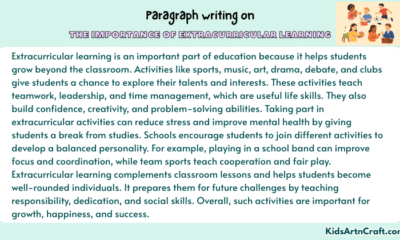 Paragraph on The Importance Of Extracurricular Learning