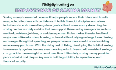 Paragraph on Importance of Saving Money