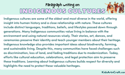 Paragraph on Indigenous Cultures