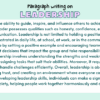 Paragraph on Leadership