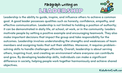 Paragraph on Leadership