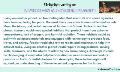 Paragraph on Living on Another Planet