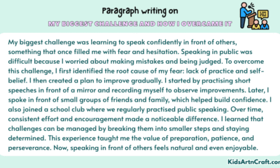 Paragraph on My Biggest Challenge and How I Overcame It