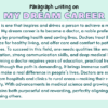 Paragraph on My Dream Career