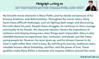 Paragraph on My Favorite Movie Character and Why