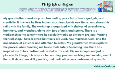 Paragraph on My Grandfather’s Workshop / Garage