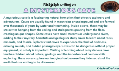 Paragraph on A Mysterious Cave
