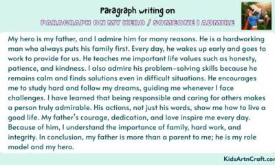 Paragraph on My Hero / Someone I Admire