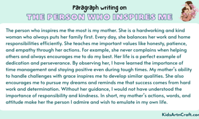 Paragraph on The Person Who Inspires Me