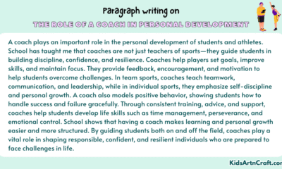 Paragraph on The Role Of A Coach In Personal Development