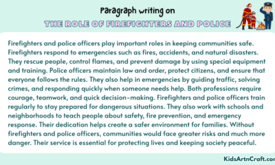 Paragraph on The Role Of Firefighters And Police