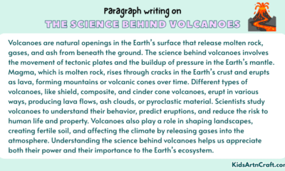 Paragraph on The Science Behind Volcanoes