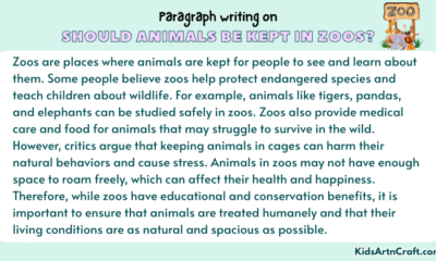 Paragraph on Should Animals Be Kept in Zoos?
