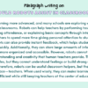 Paragraph on Should Robots Assist In Classrooms?