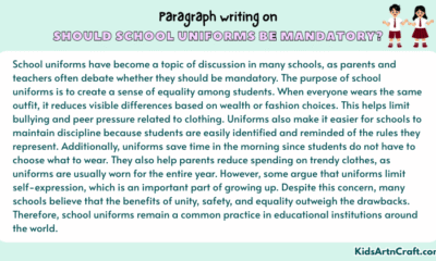 Paragraph on Should School Uniforms Be Mandatory?