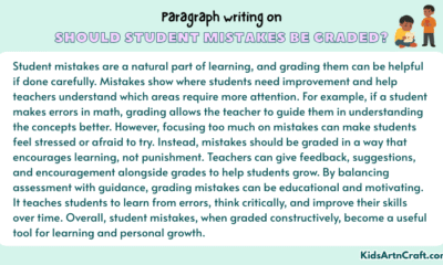 Paragraph on Should Student Mistakes Be Graded?