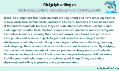 Paragraph on The Smartest Animals On The Planet