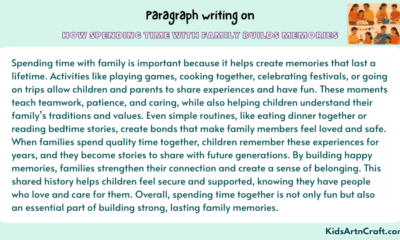 Paragraph on How Spending Time With Family Builds Memories