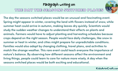 Paragraph on The Day The Seasons Switched Places