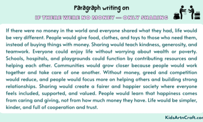 Paragraph on If There Were No Money — Only Sharing