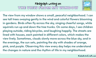 Paragraph on The View from My Window