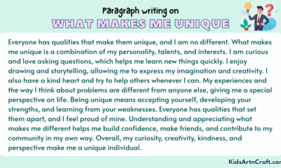 Paragraph on What Makes Me Unique