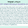 Paragraph on Why Festivals Bring Joy