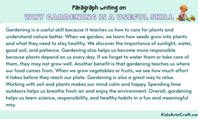 Paragraph on Why Gardening Is A Useful Skill